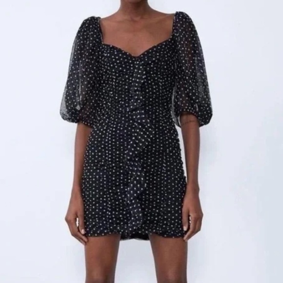 Zara Polka Dot Dress - Picture 1 of 2